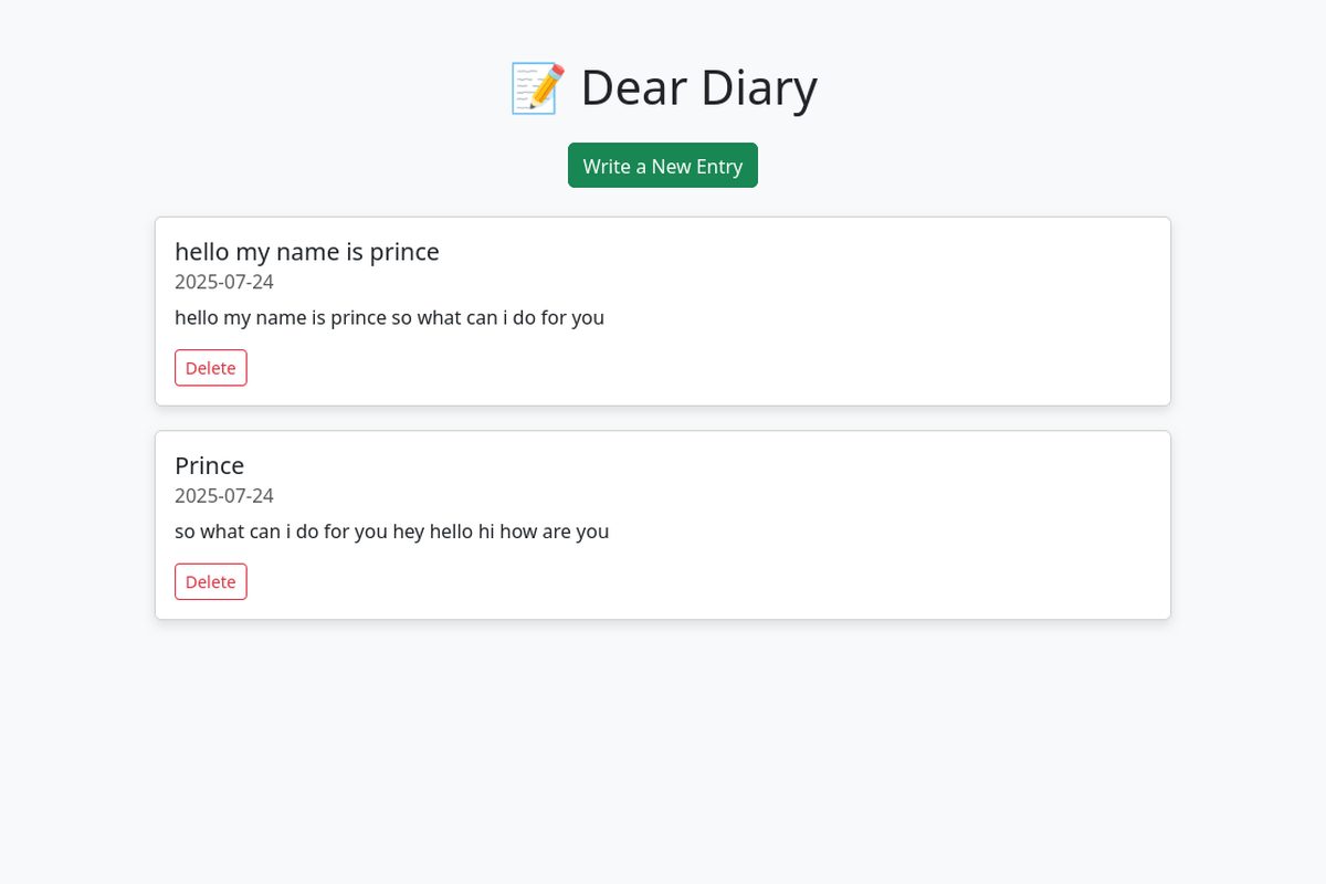 DearDiary