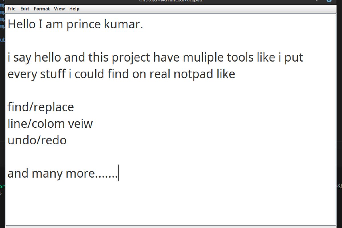 Java Notepad